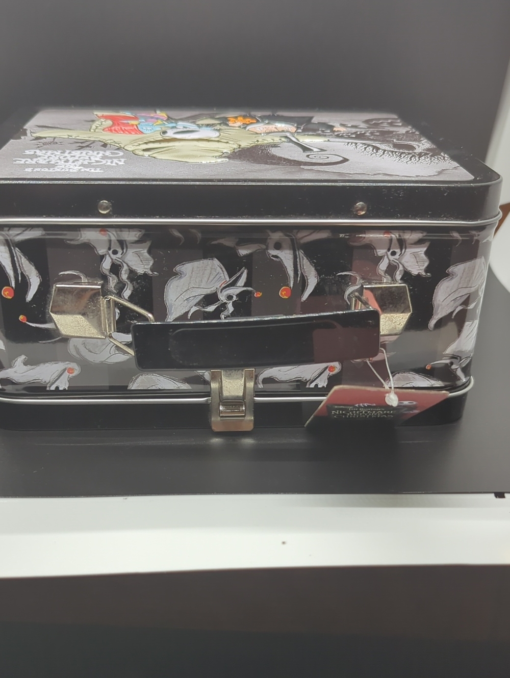 Loungefly Nightmare Before Christmas Metal Lunchbox NWT Disney - Picture 8 of 13